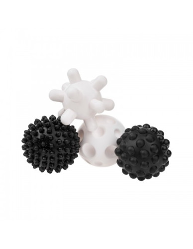 Σετ Ασπρόμαυρες Sensory Μπαλίτσες (4 pcs)