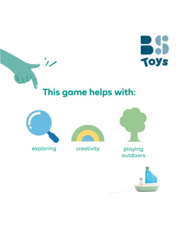 BS Toys – Ξύλινο Ιστιοφόρο
