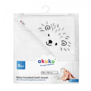 Βρεφική Πετσέτα με Κουκούλα Σκαντζόχοιρος