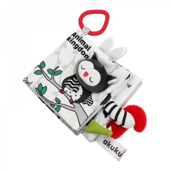 Μαλακό Βιβλιαράκι Animals Kingdom