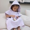 Meyco Πόντσο Μπάνιου terry Wavy – soft lavender – 1-3 years