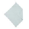 Meyco Βρεφική Πετσέτα Wavy – grey blue – 80x80cm