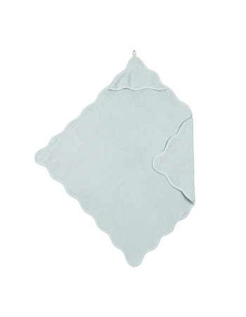 Meyco Βρεφική Πετσέτα Wavy – grey blue – 80x80cm  |  MEY-112.227.71.01