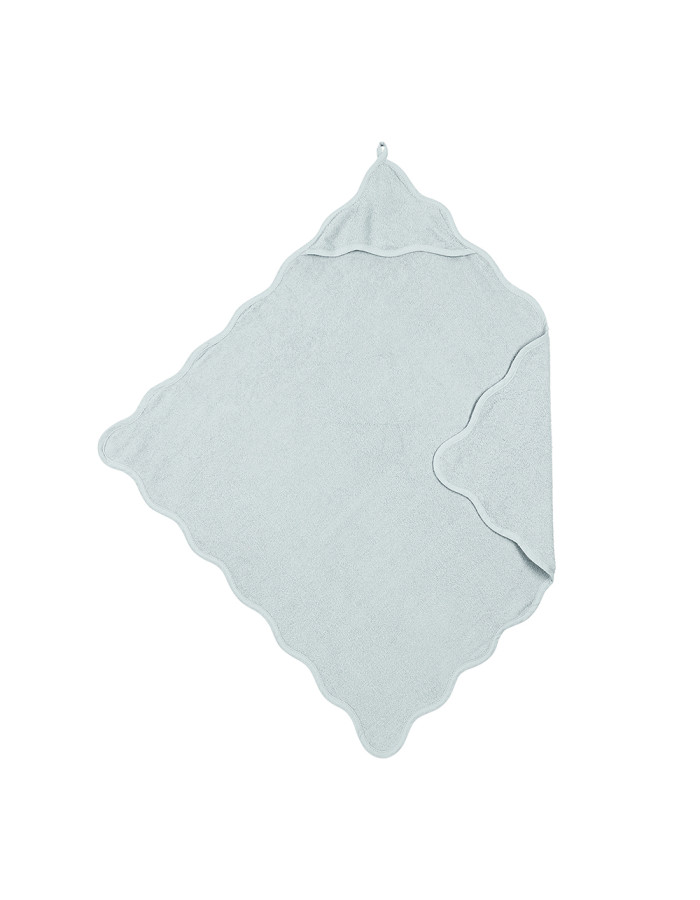 Meyco Βρεφική Πετσέτα Wavy – grey blue – 80x80cm