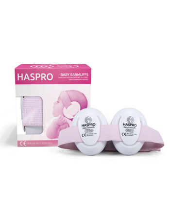 Haspro Ωτοασπίδες για Βρέφη - Pink  |  HAS-BE04G