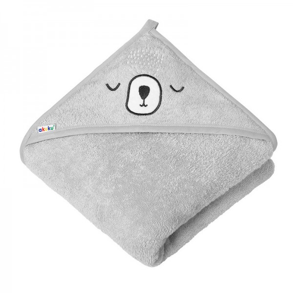 Βρεφική Πετσέτα με Κουκούλα Αρκουδάκι