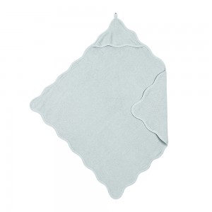 Meyco Βρεφική Πετσέτα Wavy – grey blue – 80x80cm