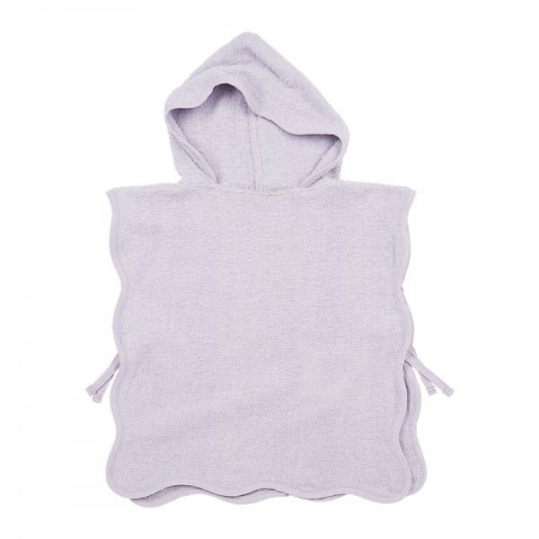 Meyco Πόντσο Μπάνιου terry Wavy – soft lavender – 1-3 years