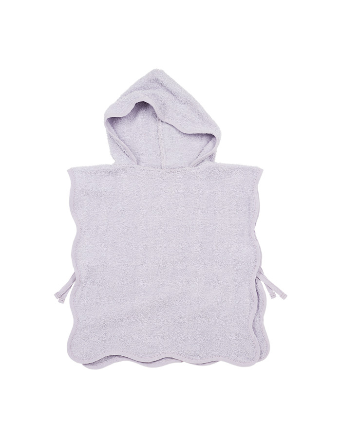 Meyco Πόντσο Μπάνιου terry Wavy – soft lavender – 1-3 years