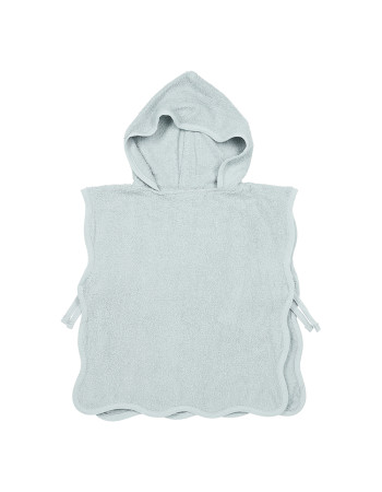 Meyco Πόντσο Μπάνιου Wavy – grey blue – 1-3 years