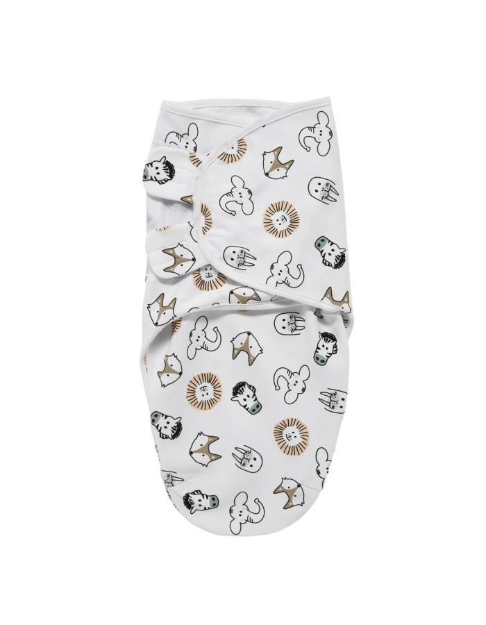 Meyco Swaddle Animal Multicolour 0-3 μηνών