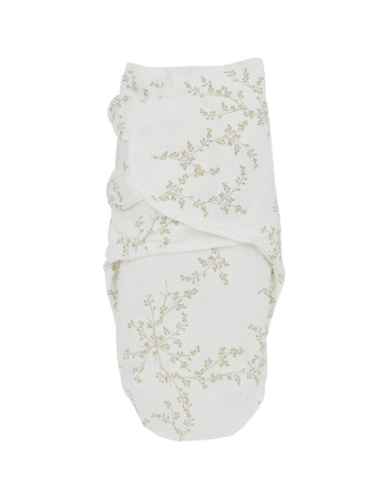 Meyco Swaddle Branches Sand 0-3 μηνών