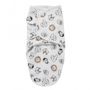 Meyco Swaddle Animal Multicolour 0-3 μηνών