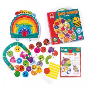 Busy Book με Velcro Φατσούλες