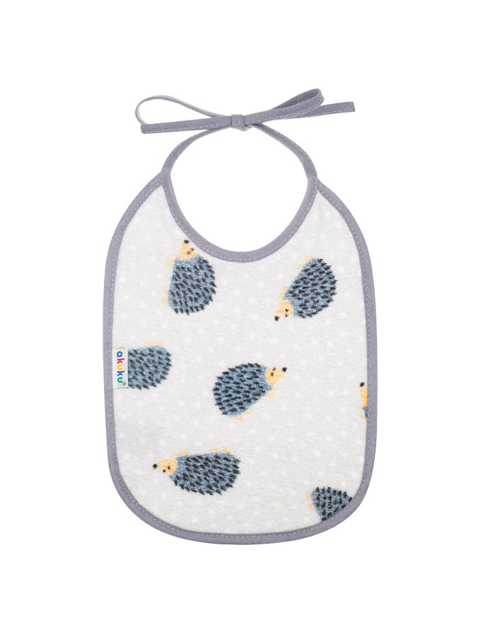 Αδιάβροχη Βαμβακερή Σαλιάρα με Δέσιμο για Βρέφη - ΡΟΖ ΚΟΥΚΟΥΒΑΓΙΑ