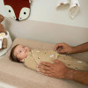 Meyco 2 Pack Swaddle Branches Sand 0-3 μηνών  |  MEY-310068