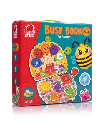 Busy Book με Velcro Φατσούλες