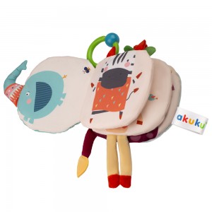 Μαλακό Αισθητηριακό Βιβλιαράκι – Ελέφαντας