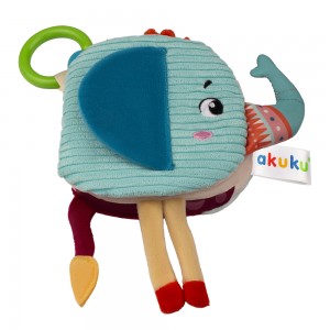 Μαλακό Αισθητηριακό Βιβλιαράκι – Ελέφαντας