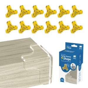 Προστατευτικά γωνιών Τύπου Τ Διάφανα (12τμχ)