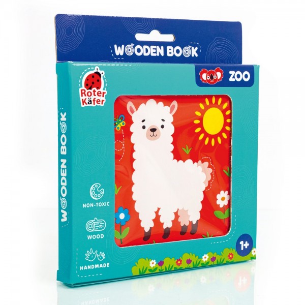 Ξύλινο Βιβλίο σε κουτί Zoo