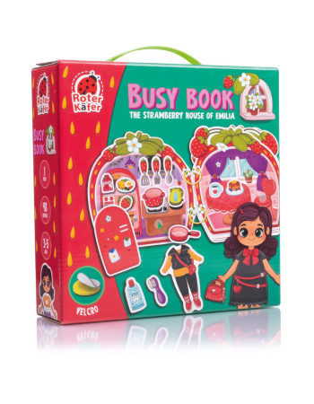 Busy Book με Velcro Φραουλόσπιτο  |  RK1170-01