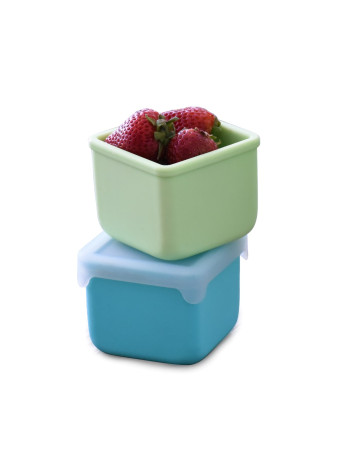 Melii – Δοχείο Σιλικόνης για Σνακ Blue/Lime 2 τεμ. | MEL23310 Melii – Δοχείο Σιλικόνης για Σνακ Blue/Lime 2 τεμ. | MEL23310
