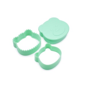Melii – Sandwich Cutters Bear/Shark 6 τεμ