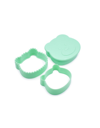 Melii – Sandwich Cutters Bear/Shark 6 τεμ