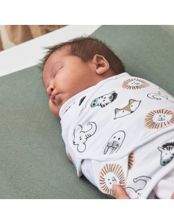 Meyco Swaddle White 0-3 μηνών