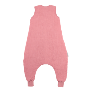 Meyco 100% Βαμβακερός Υπνόσακος 2.0 Tog με Ποδαράκια Muslin Rose (9 μηνών-5 ετών) - 80cm