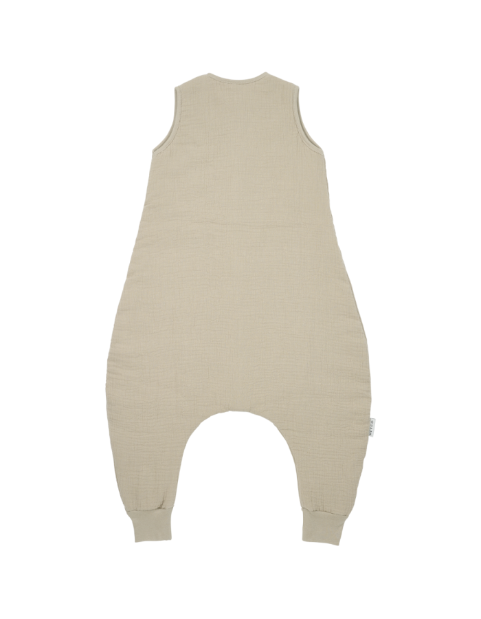 Meyco 100% Βαμβακερός Υπνόσακος με Ποδαράκια 2.0 Tog Muslin Sand (9 μηνών-5 ετών) - 104cm  |  MEY-247.000.33.06