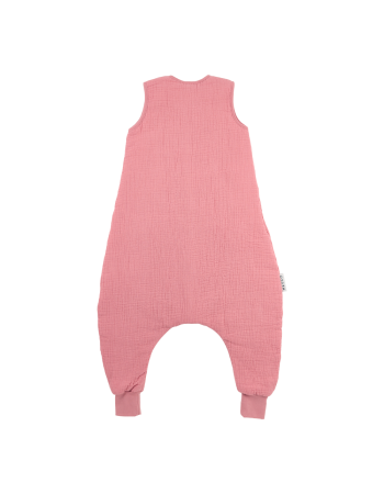 Meyco 100% Βαμβακερός Υπνόσακος 2.0 Tog με Ποδαράκια Muslin Rose (9 μηνών-5 ετών) - 80cm  |  MEY-247.000.74.04