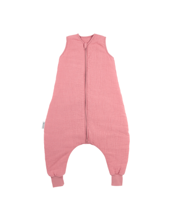 Meyco 100% Βαμβακερός Υπνόσακος 2.0 Tog με Ποδαράκια Muslin Rose (9 μηνών-5 ετών) - 80cm  |  MEY-247.000.74.04