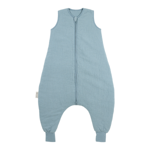 Meyco 100% Βαμβακερός Υπνόσακος 2.0 Tog με Ποδαράκια Muslin Jeans Blue (9 μηνών-5 ετών) - 92cm