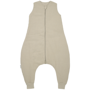 Meyco 100% Βαμβακερός Υπνόσακος με Ποδαράκια 2.0 Tog Muslin Sand (9 μηνών-5 ετών) - 104cm