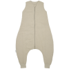 Meyco 100% Βαμβακερός Υπνόσακος με Ποδαράκια Muslin Sand (9 μηνών-5 ετών) - 80cm