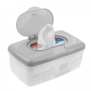 Θήκη για μωρομάντηλα Γκρι/Λευκό