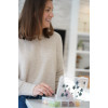 Melii – Snackle Box Medium Transparent Blue Flower