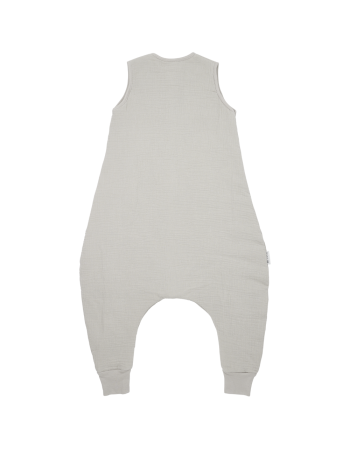 Meyco 100% Βαμβακερός Υπνόσακος 2.0 Tog με Ποδαράκια Muslin Greige (9 μηνών-5 ετών) - 80cm