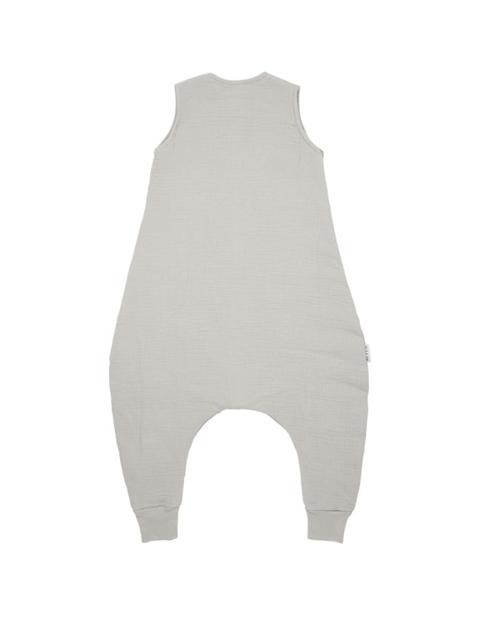 Meyco 100% Βαμβακερός Υπνόσακος 2.0 Tog με Ποδαράκια Muslin Greige (9 μηνών-5 ετών) - 80cm