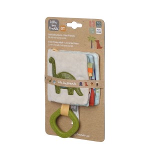 Μαλακό Διαδραστικό Βιβλιαράκι για Βρέφη Dino