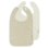 Meyco Σετ 2 Βαμβακερές Σαλιάρες Popcorn natural/soft sand με velcro  |  MEY-241.205.CN.01.M2