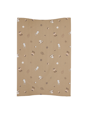 Meyco Μαλακή Αλλαξιέρα Μωρού Forest Animals Sand 50x70cm