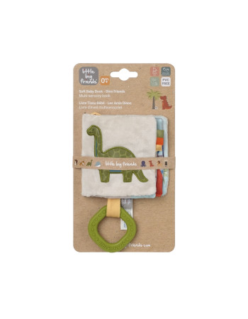 Μαλακό Διαδραστικό Βιβλιαράκι για Βρέφη Dino