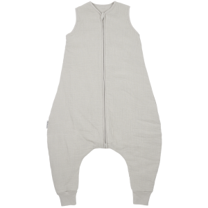 Meyco 100% Βαμβακερός Υπνόσακος 2.0 Tog με Ποδαράκια Muslin Greige (9 μηνών-5 ετών) - 104cm