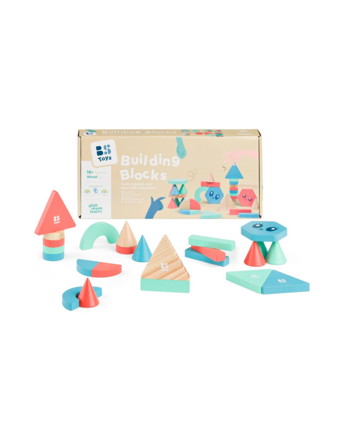 Bs Toys – Ξύλινα Τουβλάκια