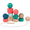 Bs Toys – Ξύλινο Παιχνίδι Λεπτής Κινητικότητας με Χάντρες