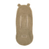 Meyco Wrap Κουβερτούλα Teddy για τη βόλτα Bear Brown