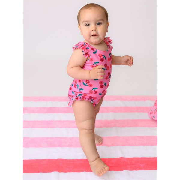 Ολόσωμο μαγιώ Cherry - 12-24m